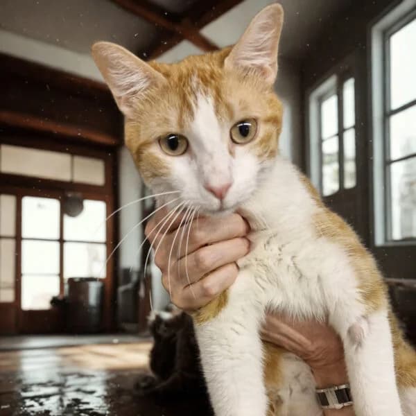 Nougat, male Mixed Breed for adoption at CatPattes, Anderlecht (Brussels)