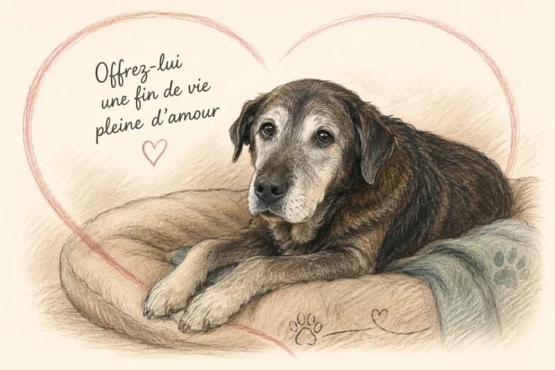 Hoppy, male senior Mixed Breed for adoption at SRPA Liege, Srpa Liege