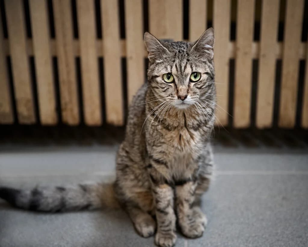 Jethro, male young European Shorthair for adoption at VZW The Lucky Stars