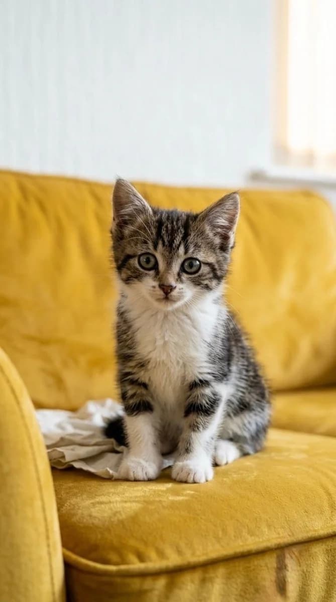 Kotenka (devochku) 3 mesyatsa otdam v dobrye ruki (Котенка (девочку) 3 месяца отдам в добрые руки),  Mixed Breed for adoption at Kotyata Darom, Minsk Region