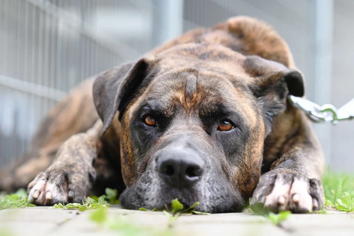 Syliess, male 7yo Presa Canario for adoption at Tierheim Berlin Falkenberg, Berlin