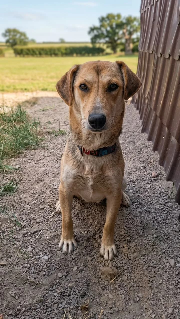 Gretta, female young Mixed Breed for adoption at Hundeherz Russland e.V.