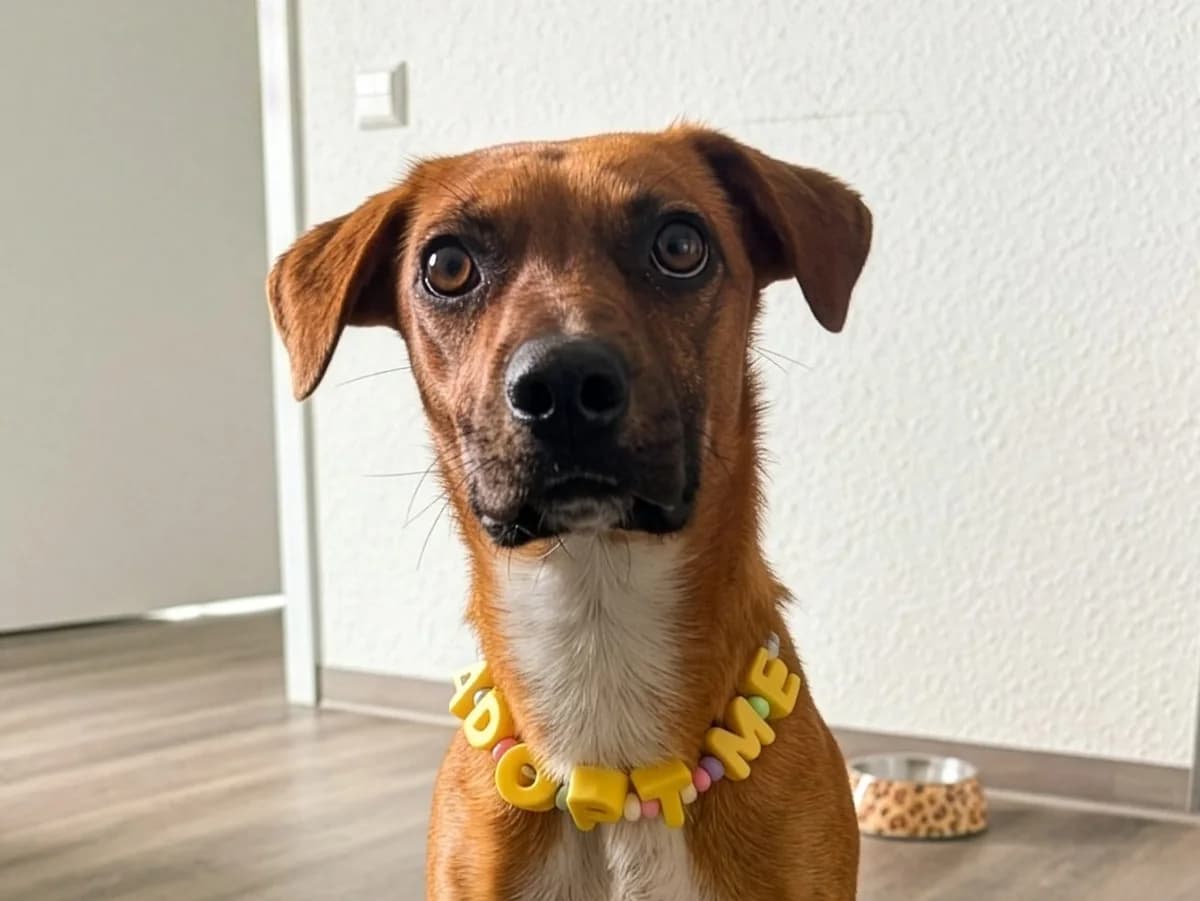 Brownie, male 3yo Mixed Breed for adoption at Sonnenpfoten e.V., Lenningen