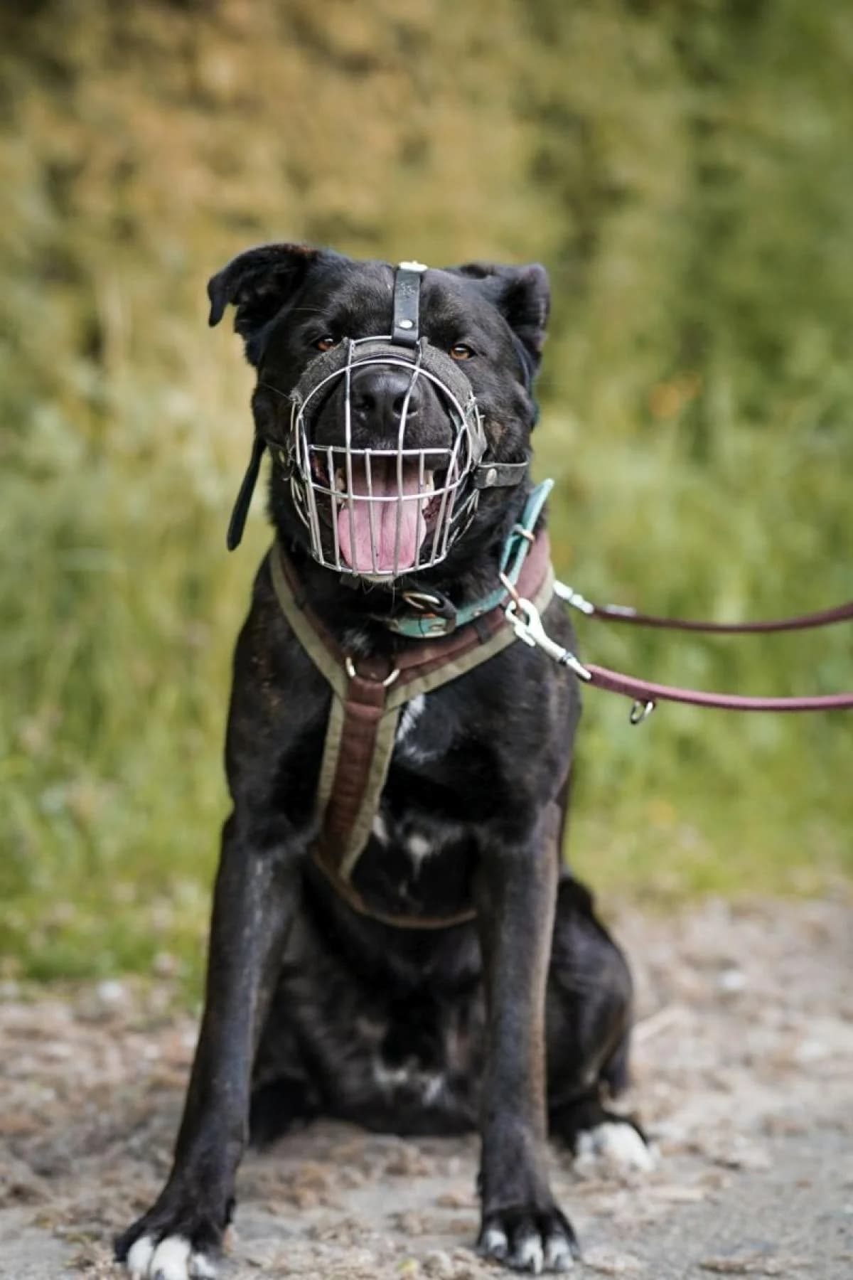 Baghira, schwarz mit kupfer Tupfen male Mixed Breed for adoption at Tierheim Bochum, Bochum — photo 8 of 10