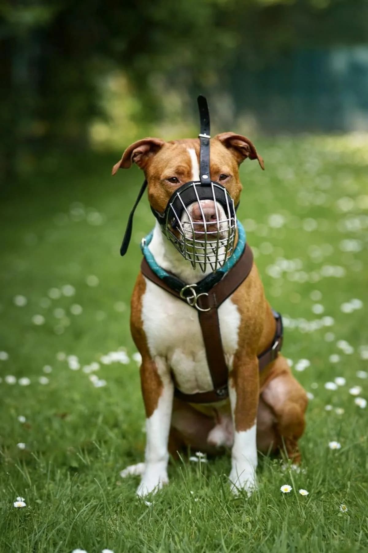 Lion, rot mit weiß male American Staffordshire Terrier for adoption at Tierheim Bochum, Bochum — photo 2 of 6