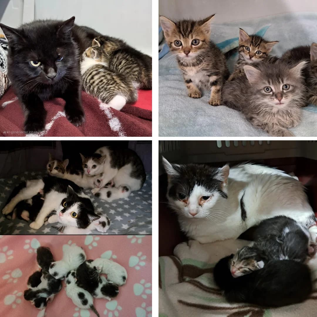 Kitten,  puppy Mixed Breed for adoption at Tierheim Dallau, Elztal