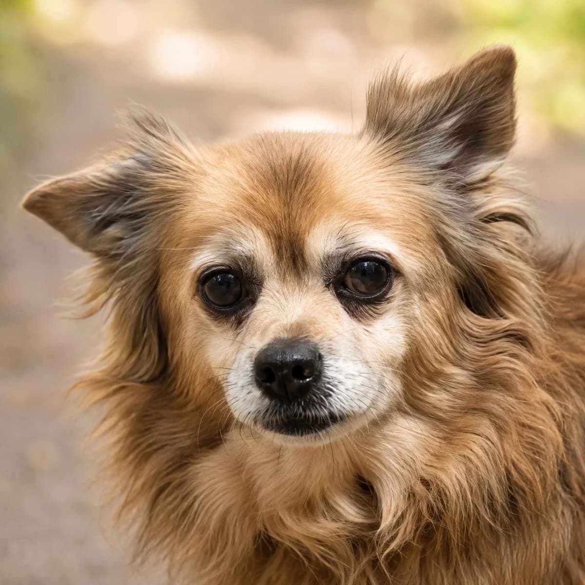Finchen, female senior Mixed Breed for adoption at Städtisches Tierheim Duisburg, Duisburg