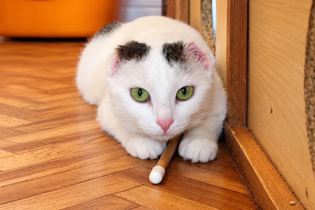 Butterfly, female young European Shorthair for adoption at Anim'toit, Prinquiau