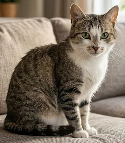 DJINA, female young Mixed Breed for adoption at SOS Cat Pattes