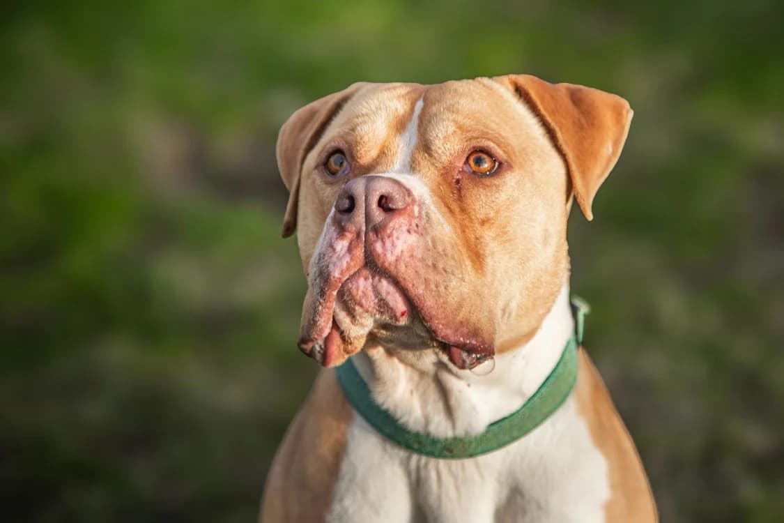 SAAD, male 4yo American Bully for adoption at SPA La Roche-sur-Yon, Roche Sur Yon