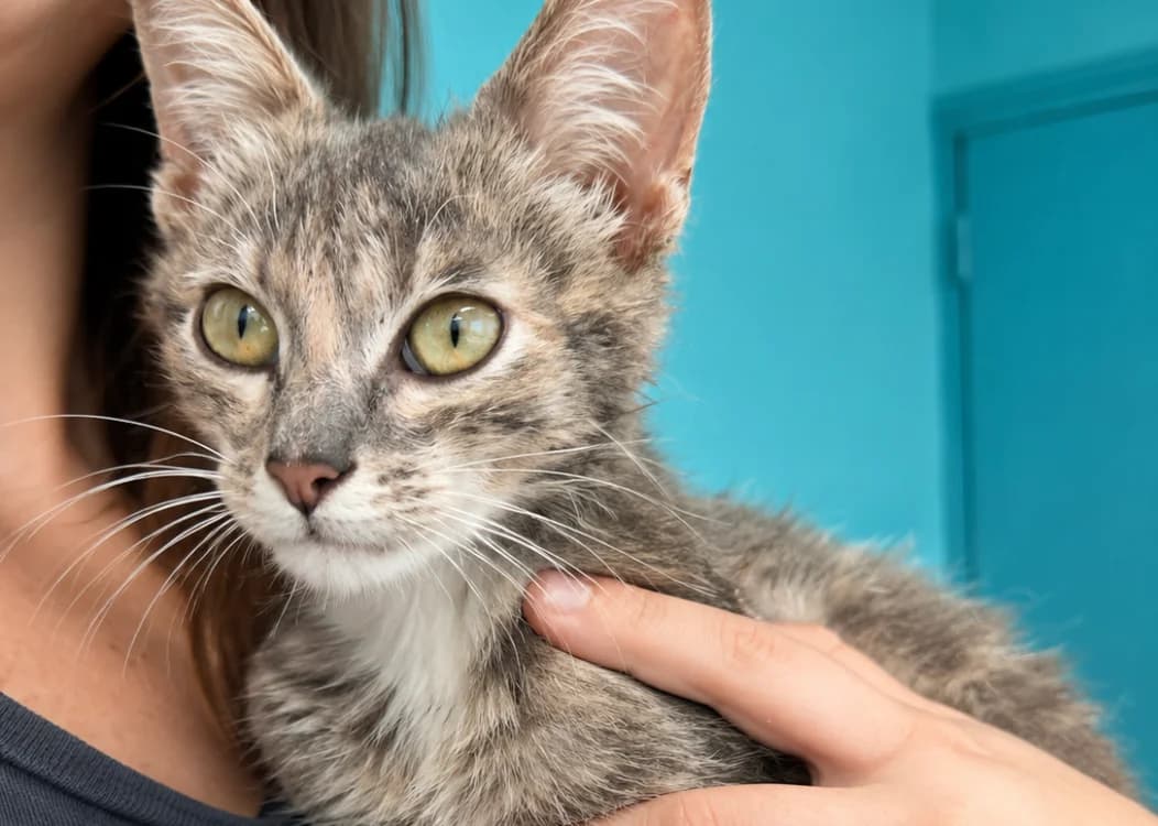Mirabelle, female mixed breed for adoption at Haute-Marne), Voillecomte
