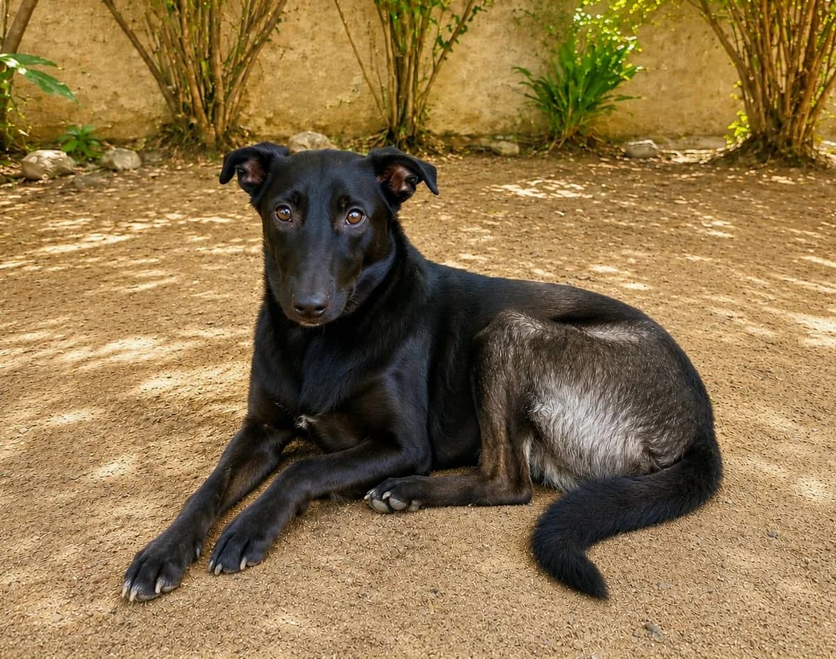 Felfel- walks differently, seeking an adopter, male young mixed breed for adoption at Miracle
