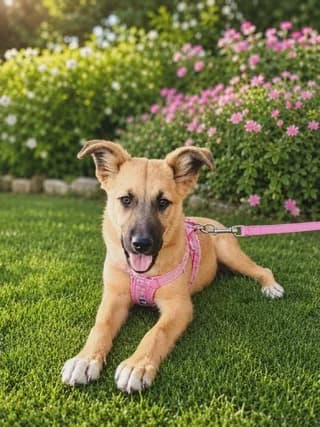Oliv 4,5 minon (Ολιβ 4,5 μηνών), female puppy Mixed Breed for adoption at Dogs Voice, Athens