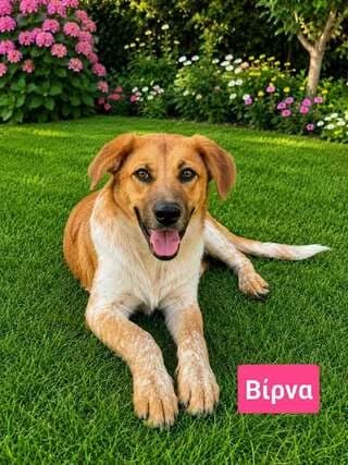 VIRNA 4 MINON (ΒΙΡΝΑ 4 ΜΗΝΩΝ), female puppy Mixed Breed for adoption at Dogs Voice, Athens