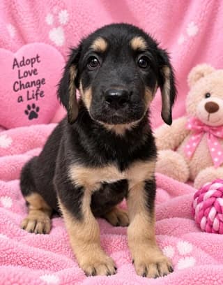 Kahlua, female puppy Mixed Breed for adoption at Dogs Voice, Athens