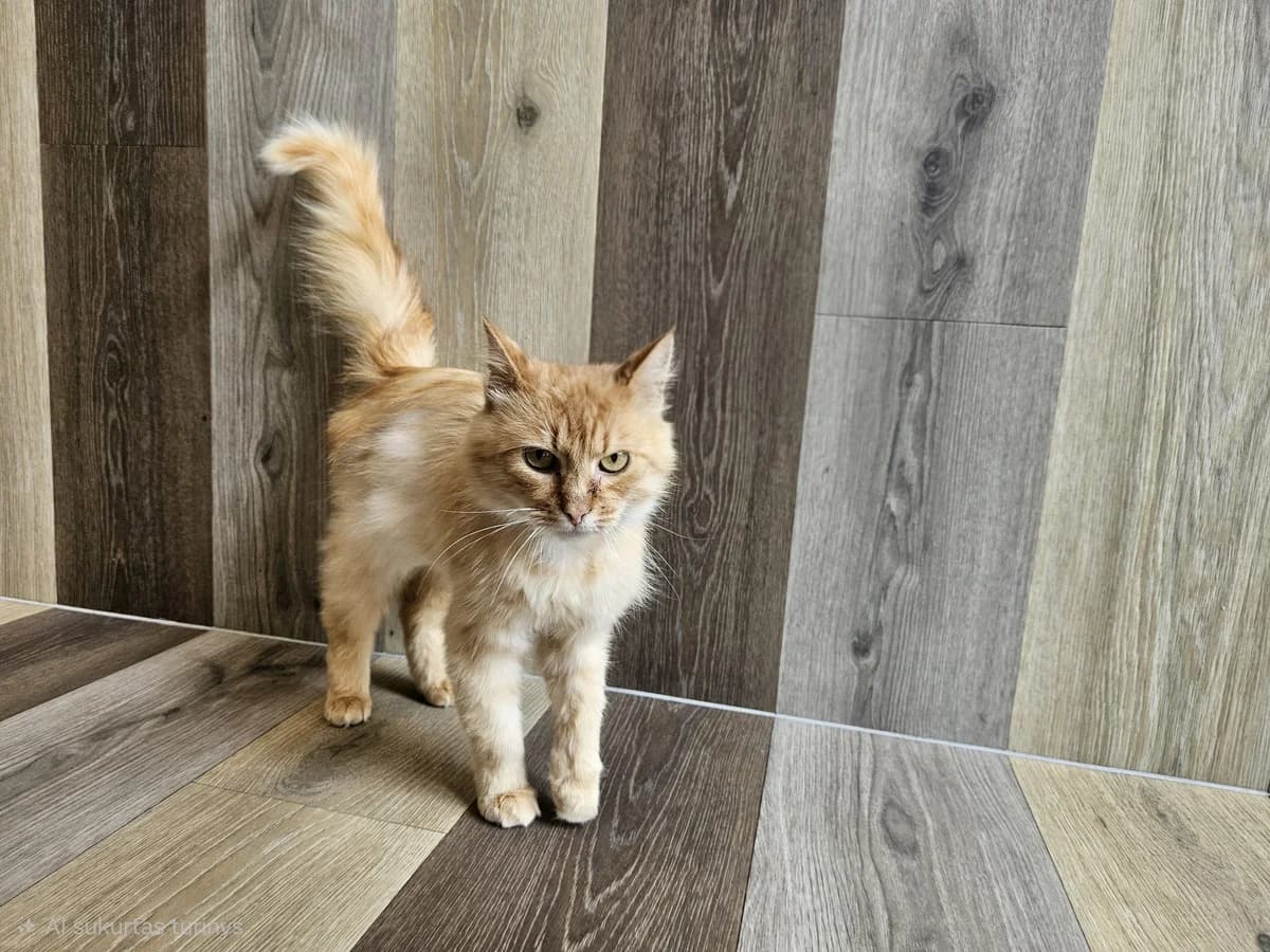 Ryžu,  Mixed Breed for adoption at Vilkaviškio Gyvūnų Globos Namai, Vilniaus m. sav.
