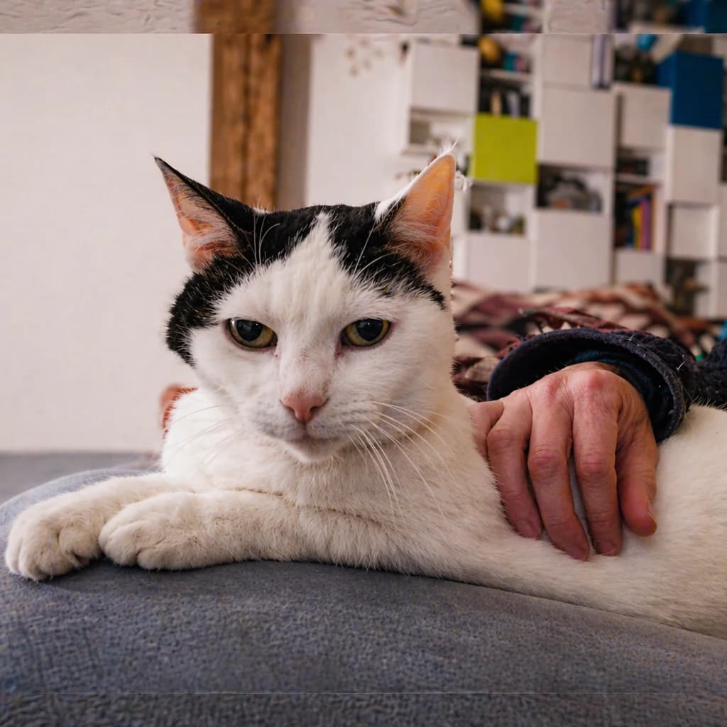 Poez, female 4yo Mixed Breed for adoption at Dierenasiel Zwolle, Zwolle