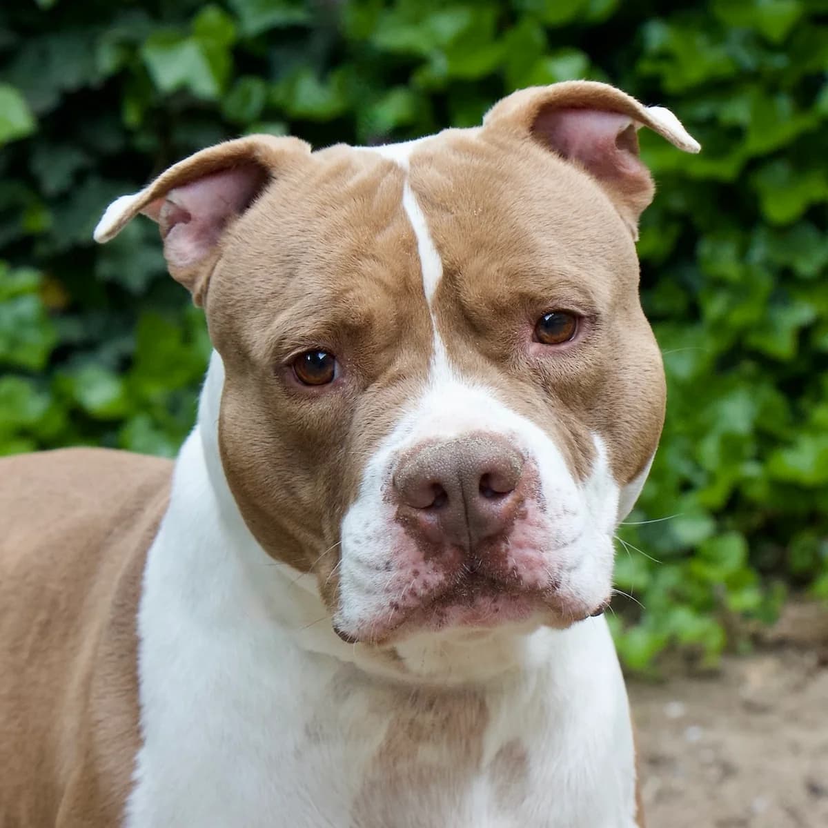 Waffles, Wit-bruin male 5yo Staffordshire Bull Terrier for adoption at DOA Dierenasiel Amsterdam, Amsterdam