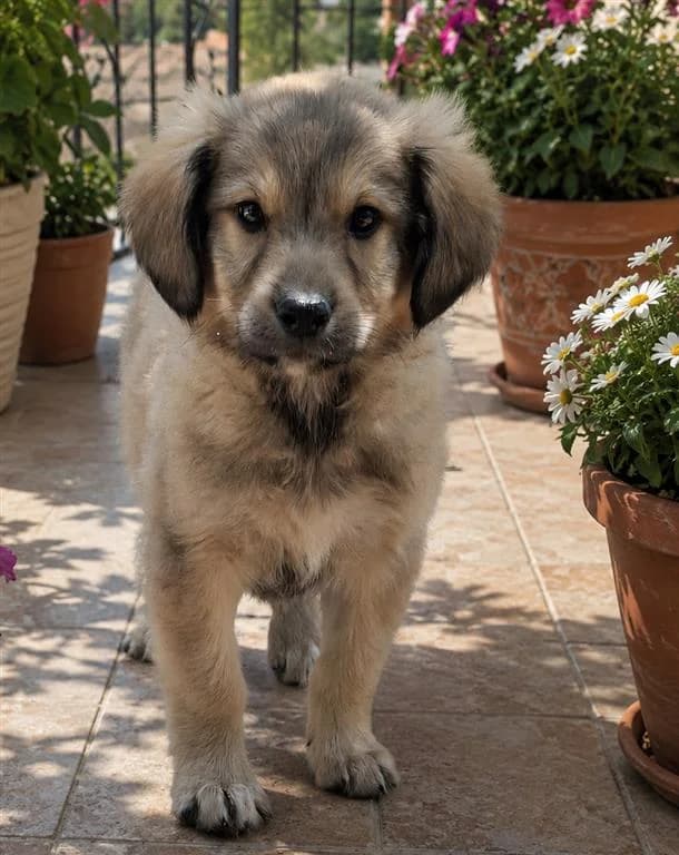 Mina, female young mixed breed for adoption at Stichting AAI, Amsterdam
