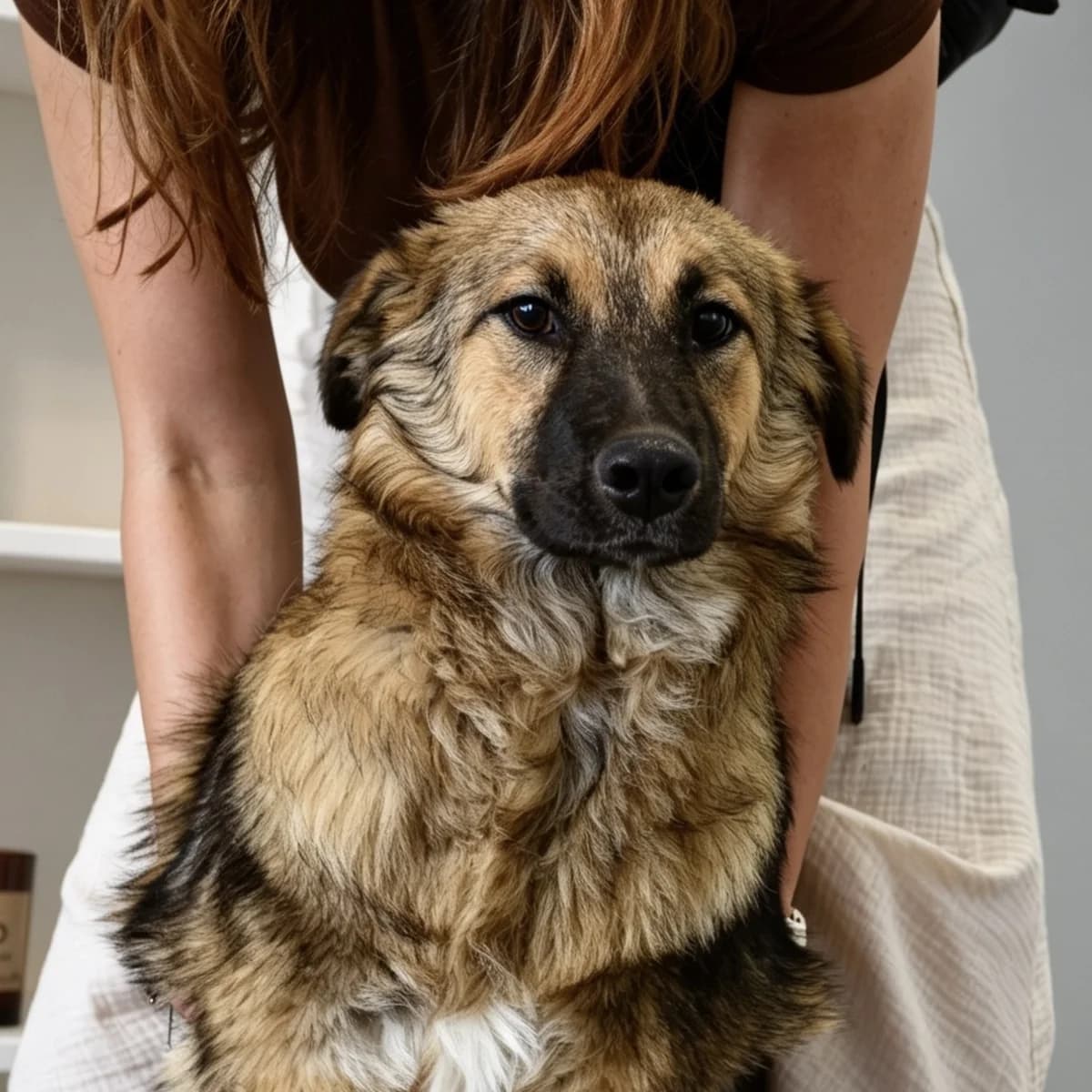 Lia (26-233), female puppy Mixed Breed for adoption at Amazing Friends, Säter