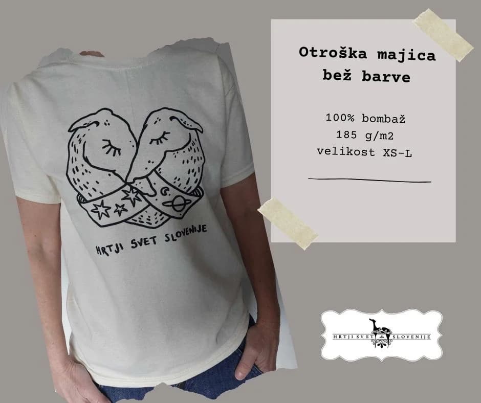 Otroške majice,  mixed breed for adoption at Hrtji Svet, Ljubljana