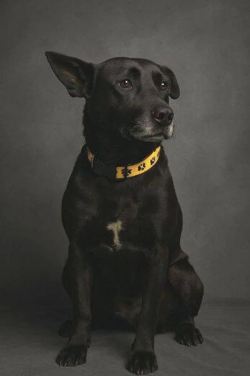 Ebony, female Mixed Breed for adoption at OZ Šťastné Labky Fiľakovo