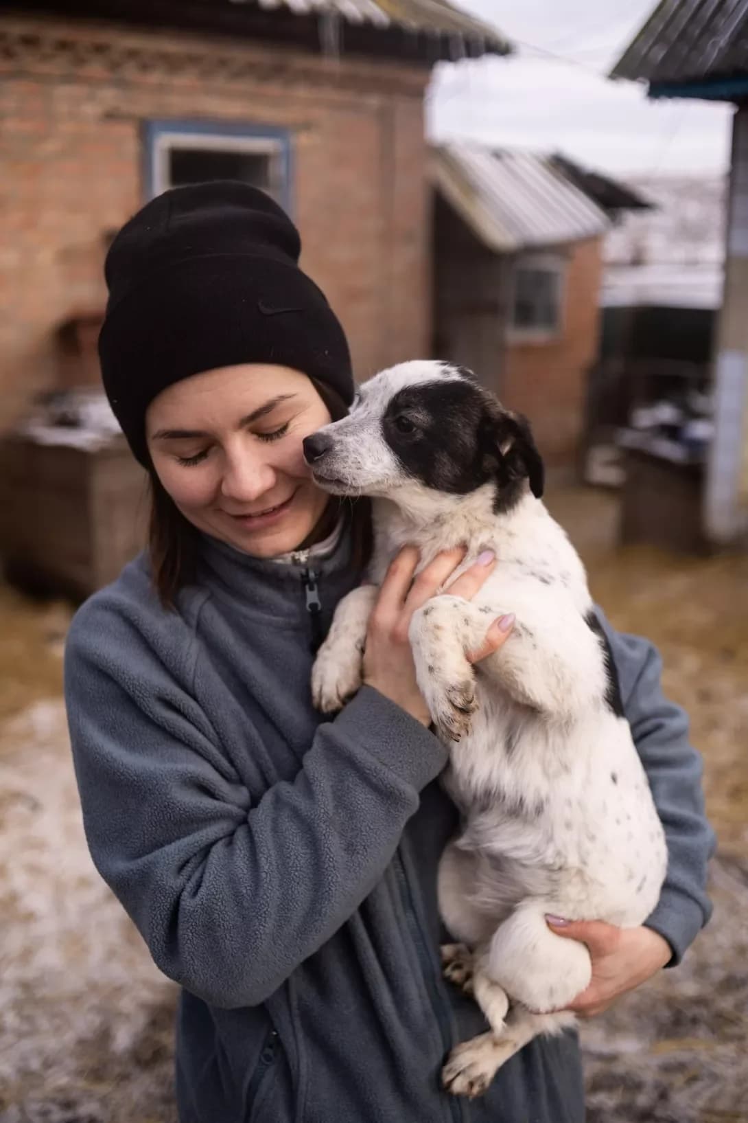 Panda (Панда), female puppy Mixed Breed for adoption at Happy Paw Kirovohrad