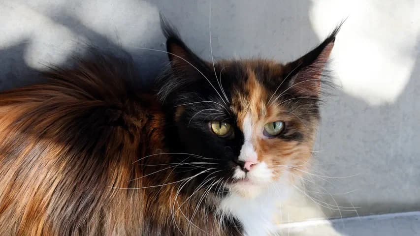 Anastasia, female 5yo Maine Coon for adoption at Tierschutzhaus Sonnenhof, Eisenstadt