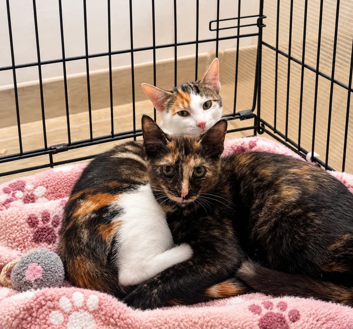 Kiki & Coco, puppy Mixed Breed Cat for adoption at Dierenasiel Ninove, Ninove