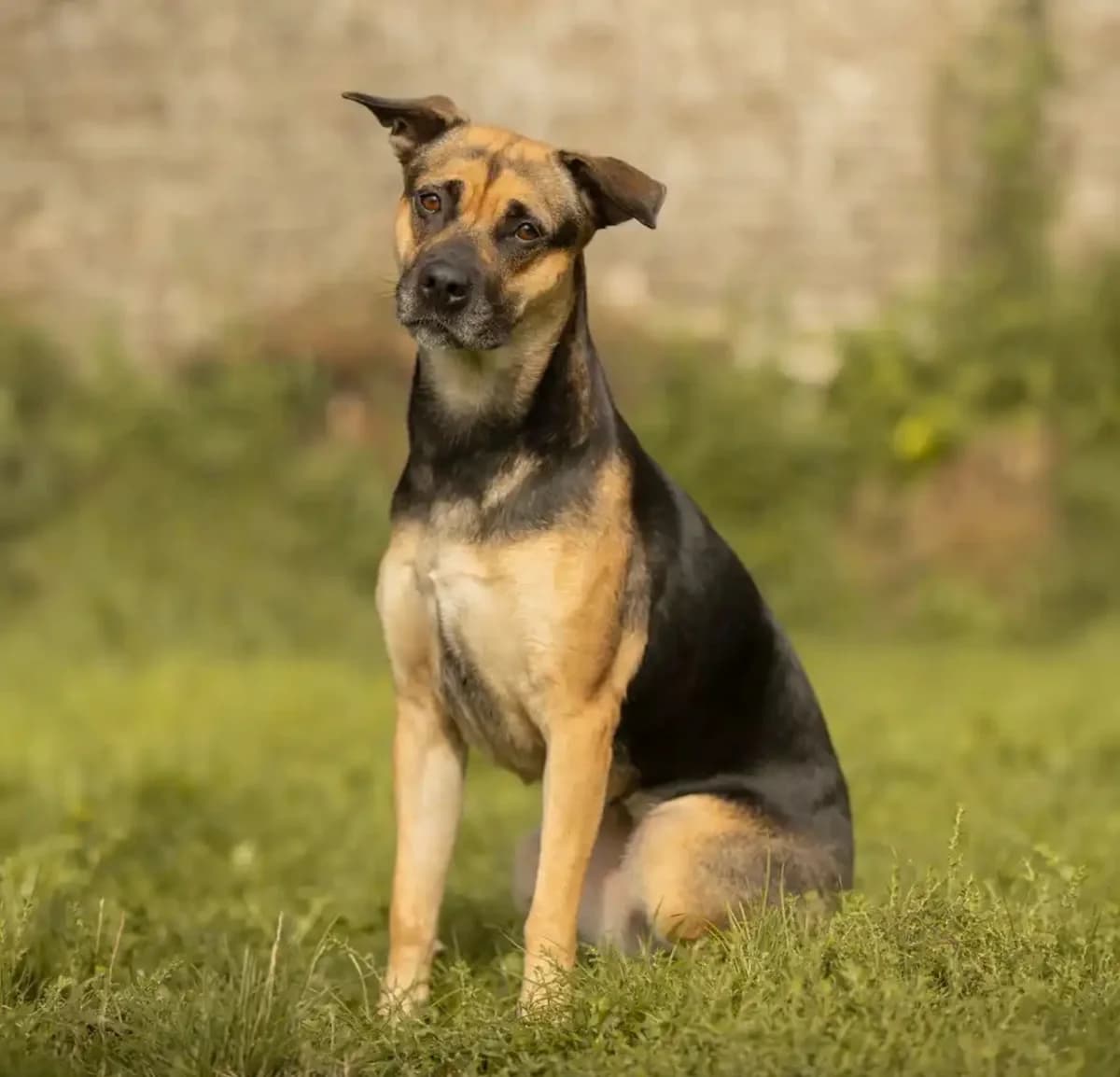 Gaia, female 4yo American Staffordshire Terrier for adoption at SPA La Louvière, Louviere
