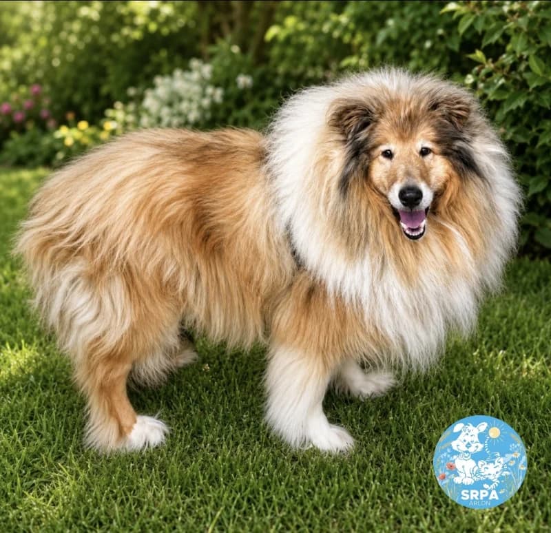Laslo, male 6yo Collie for adoption at SRPA Arlon