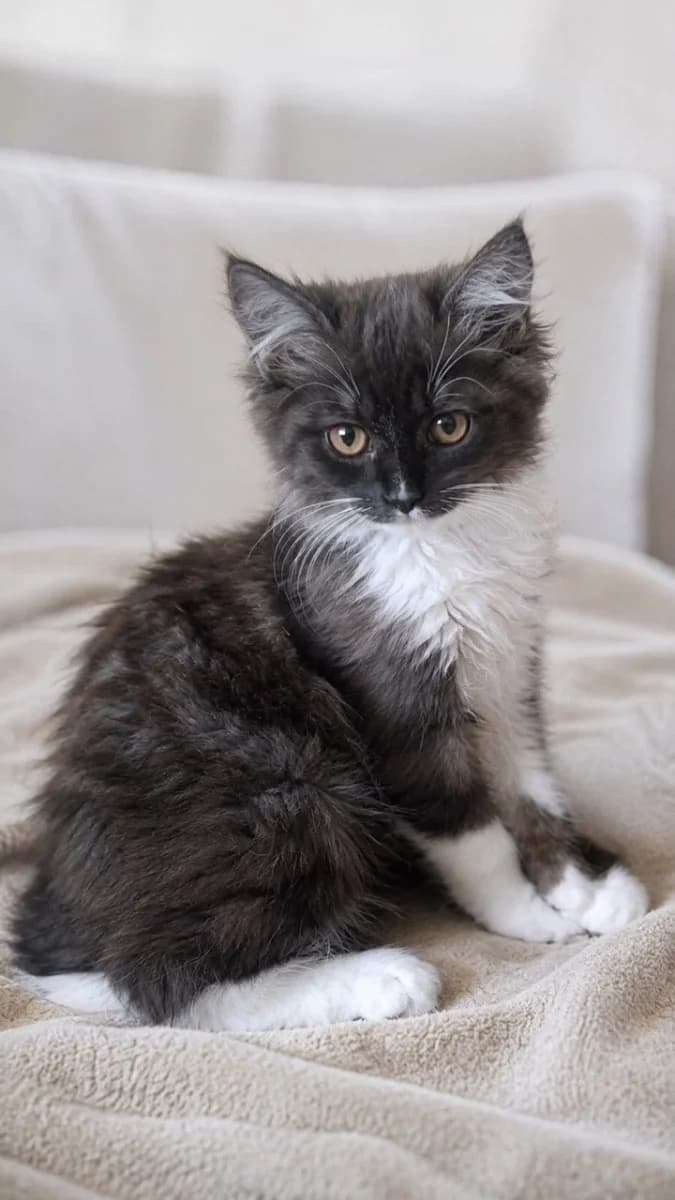 Kotёnok (malchik) 4, 5 mesyatsa. K lotku priuchen. Obrabotan ot parazitov (Котёнок (мальчик) 4, 5 ме, male Mixed Breed for adoption at Kotyata Darom, Minsk Region