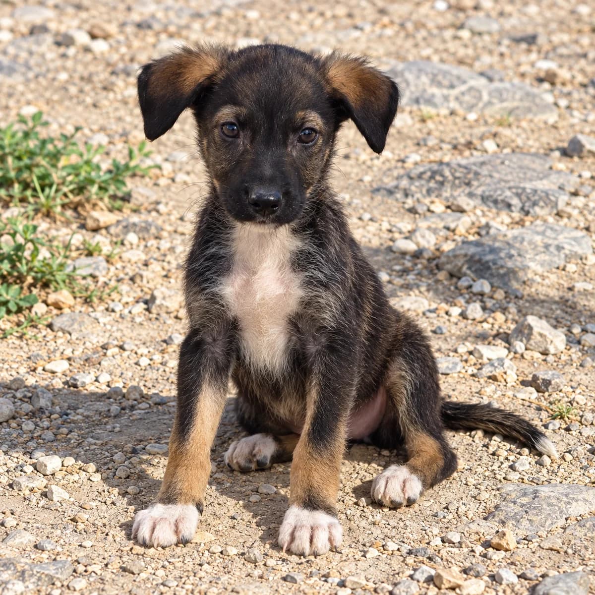 BAYA - Femelle - Croisée, female puppy mixed breed for adoption at Association Coeurs de Chiens, Lausanne (VD)