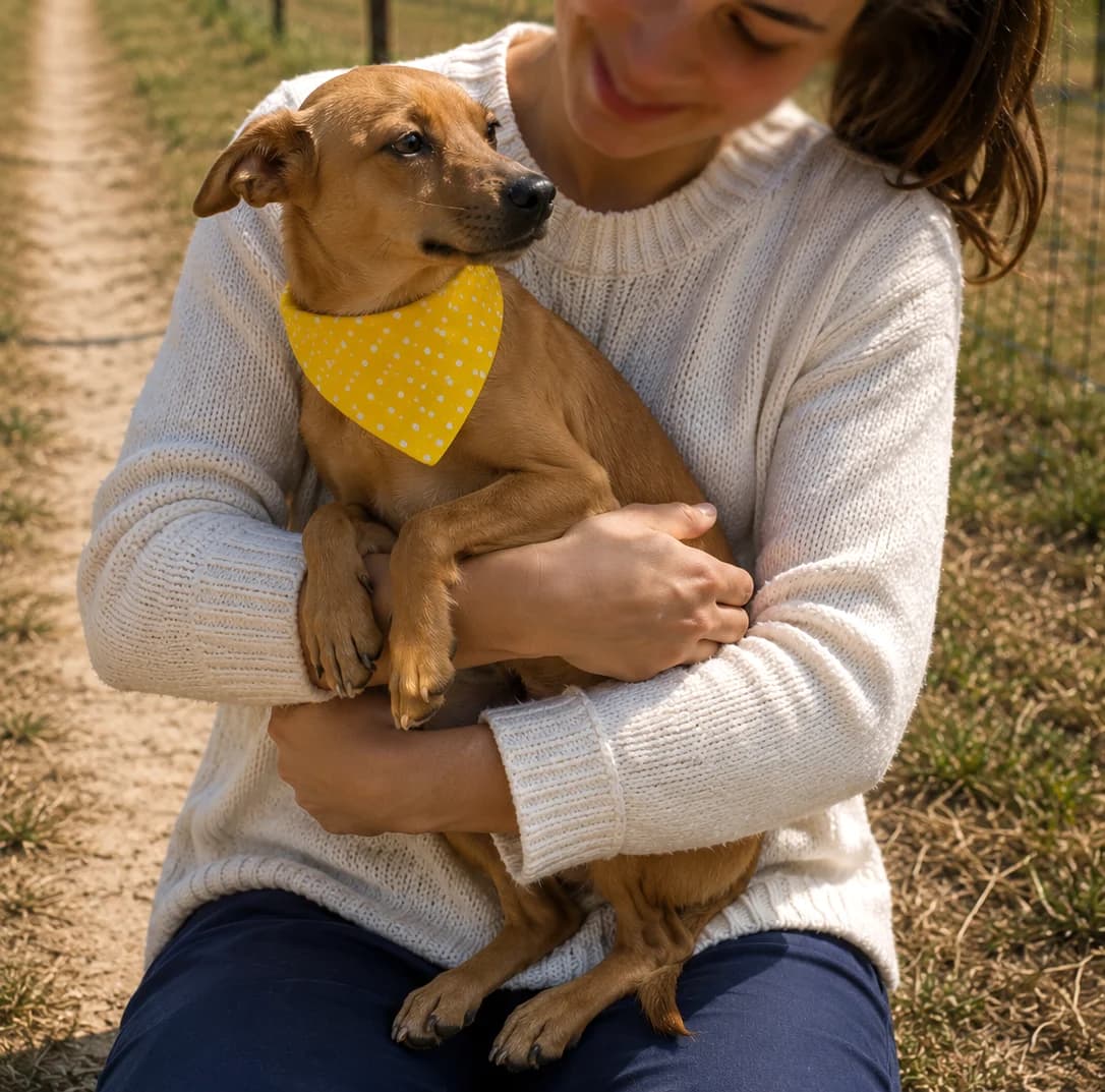 TAO, male puppy mixed breed for adoption at Association Coeurs de Chiens, Lausanne (VD)