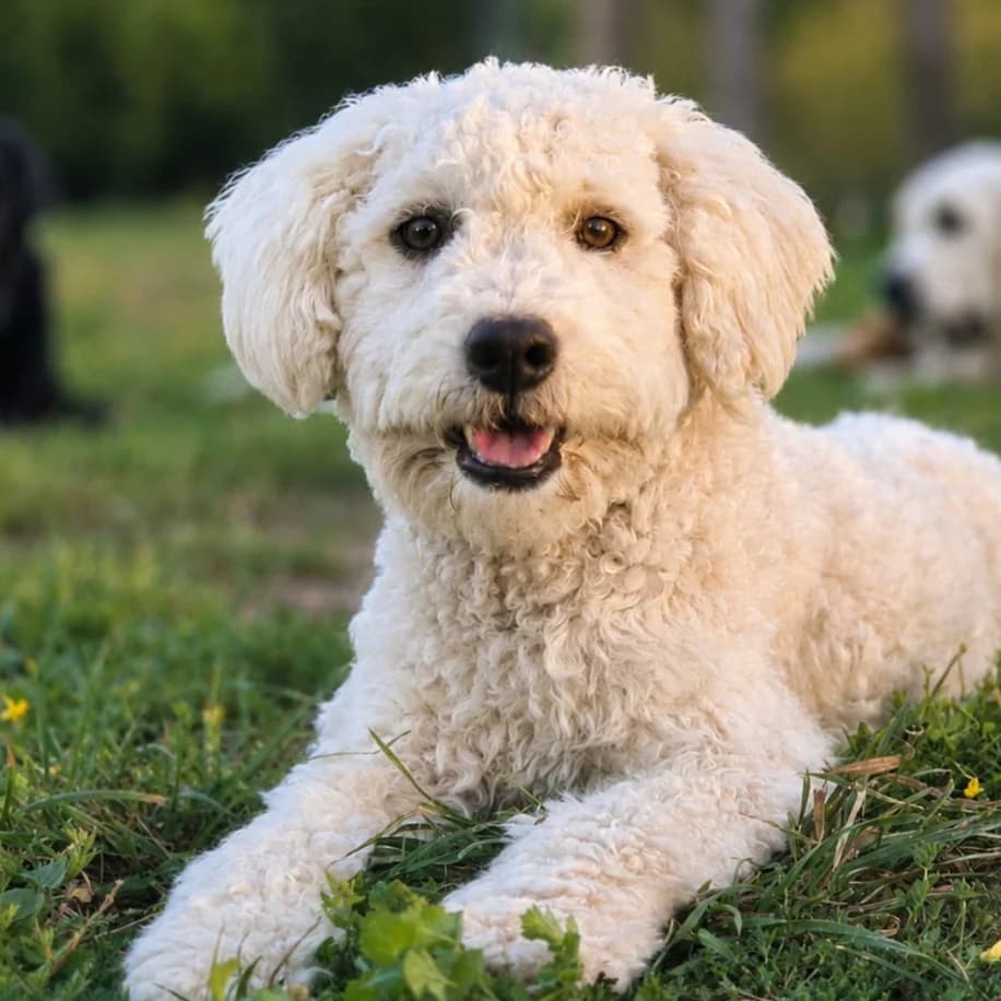 Holly, female young Poodle for adoption at Artgerecht Tierschutz e.V., Langen