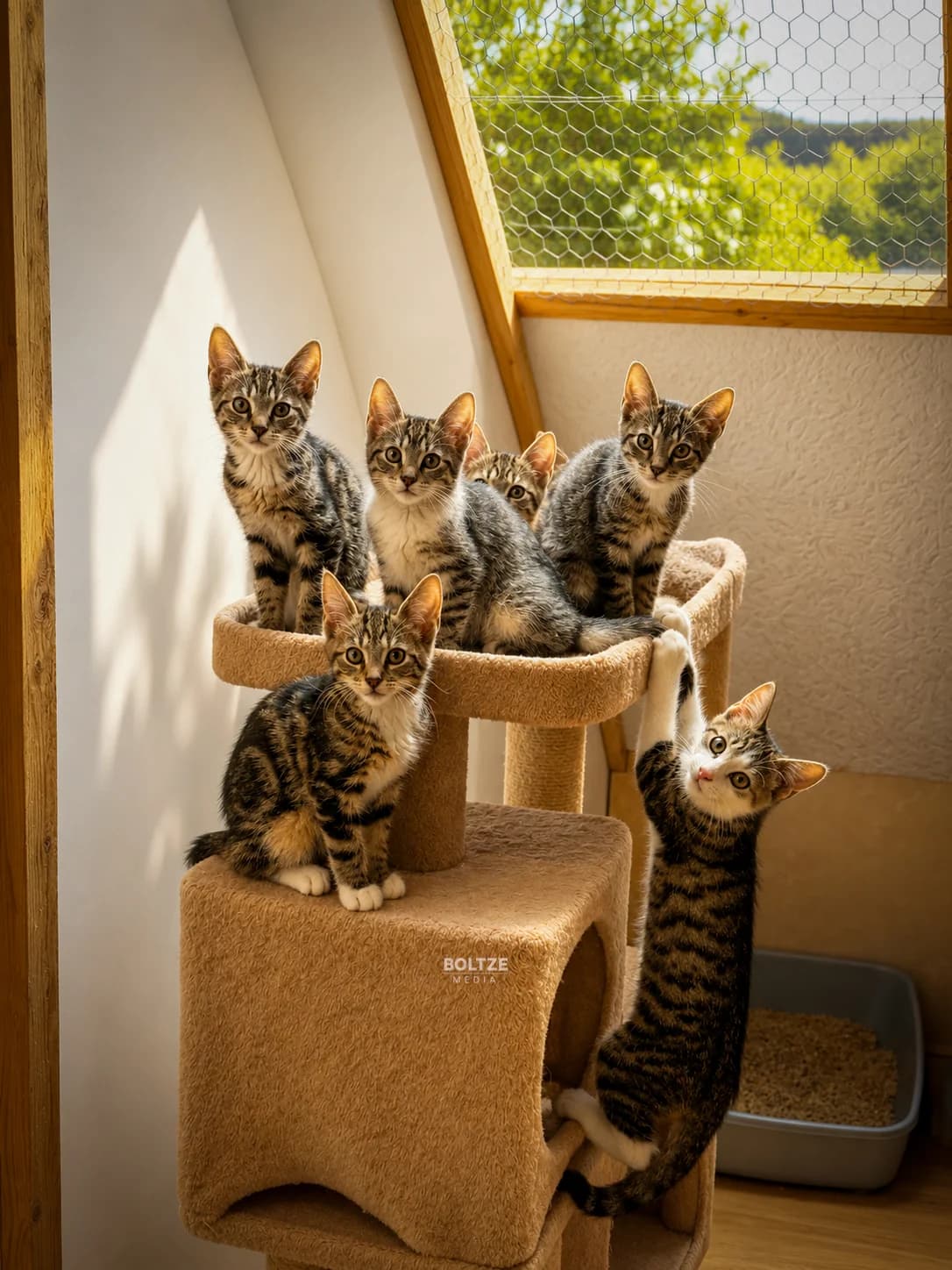 Kitten, puppy European Shorthair for adoption at ASPCA Friesoythe and surroundings, Saterland