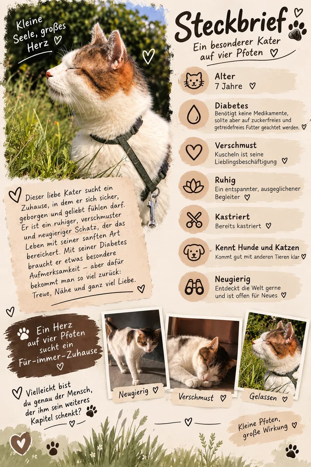 Finn, male Mixed Breed for adoption at Eifeltierheim Altrich, Altrich