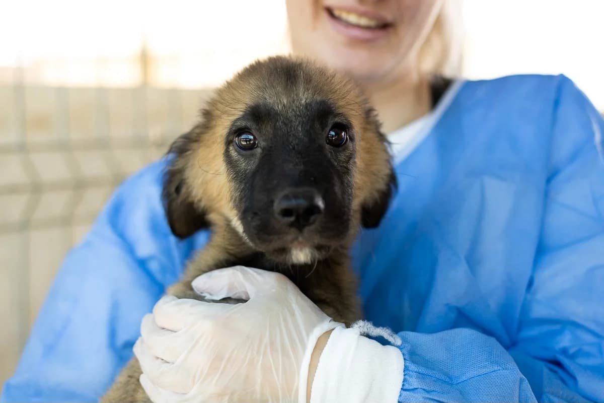 Carino, male puppy Mixed Breed for adoption at Ein Herz für Streuner e.V., München