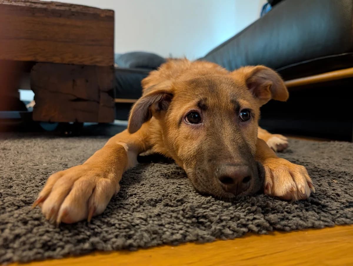 Seffi, male puppy Mixed Breed for adoption at Ein Herz für Streuner e.V., München