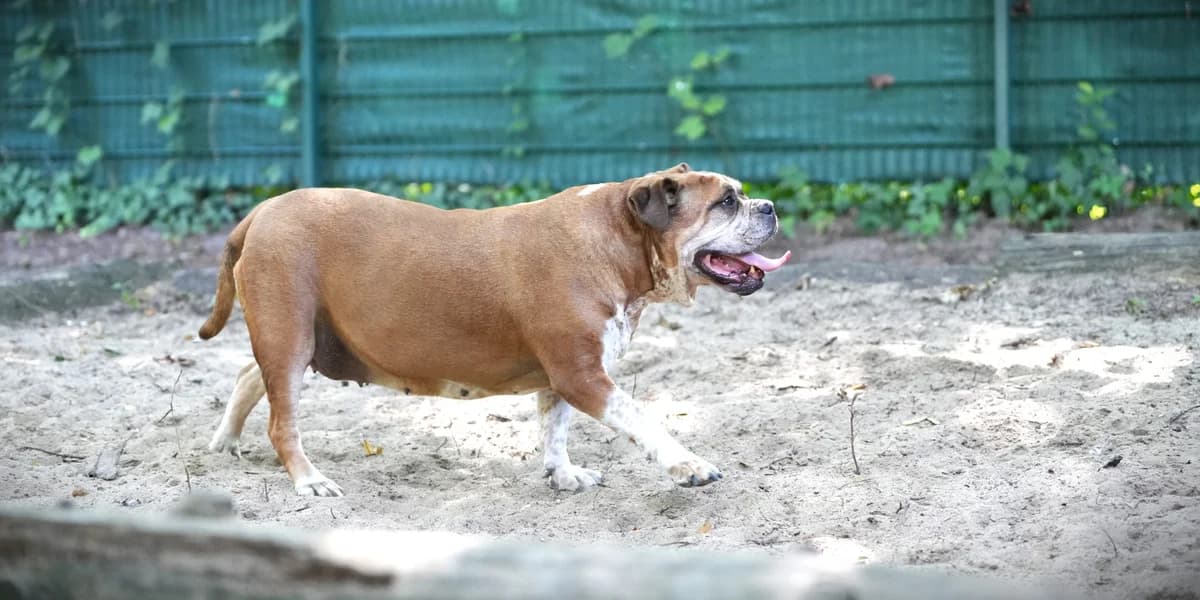 Jette, female senior English Bulldog for adoption at Franziskus-Tierheim Hamburg, Hamburg
