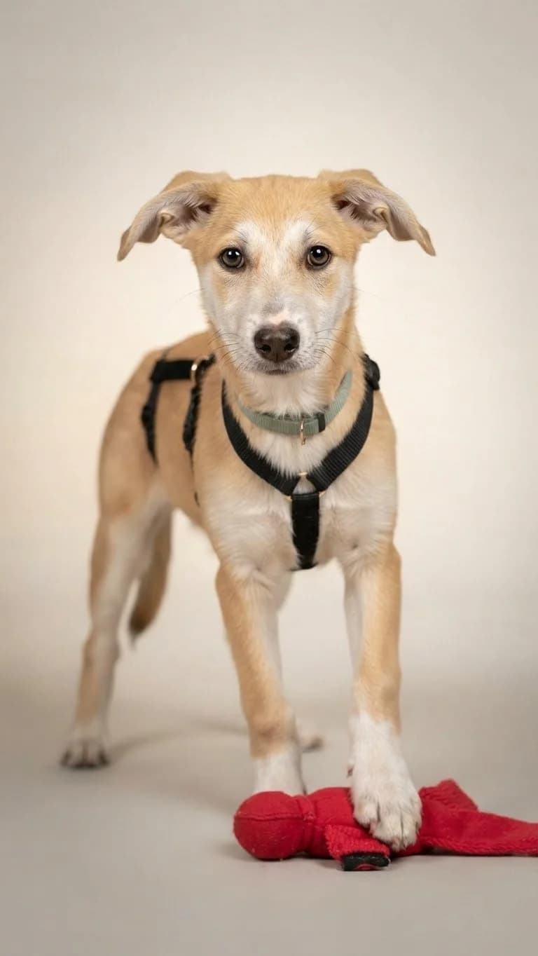 Mari 1267, female puppy Mixed Breed for adoption at NaTiNo e.V.