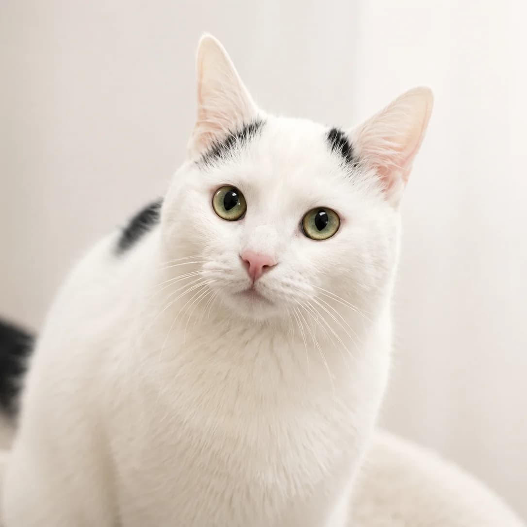 Snow, male mixed breed for adoption at Städtisches Tierheim Duisburg, Duisburg