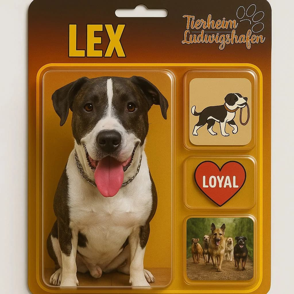Lex, male 5yo mixed breed for adoption at Tierheim Ludwigshafen, Ludwigshafen/Rheim