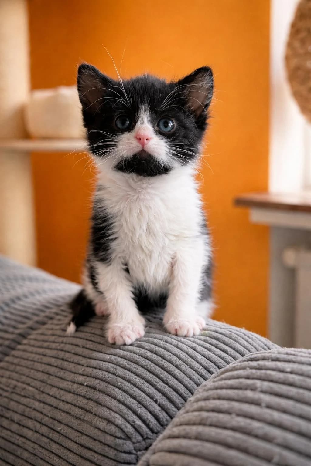 Freya, weiß puppy Mixed Breed Cat for adoption at Tierheim Paderborn, Paderborn