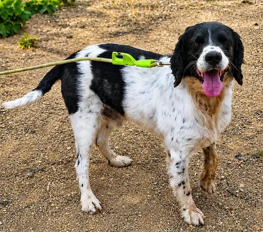 Macarron, male Mixed Breed for adoption at Tierischgeholfen e.V.