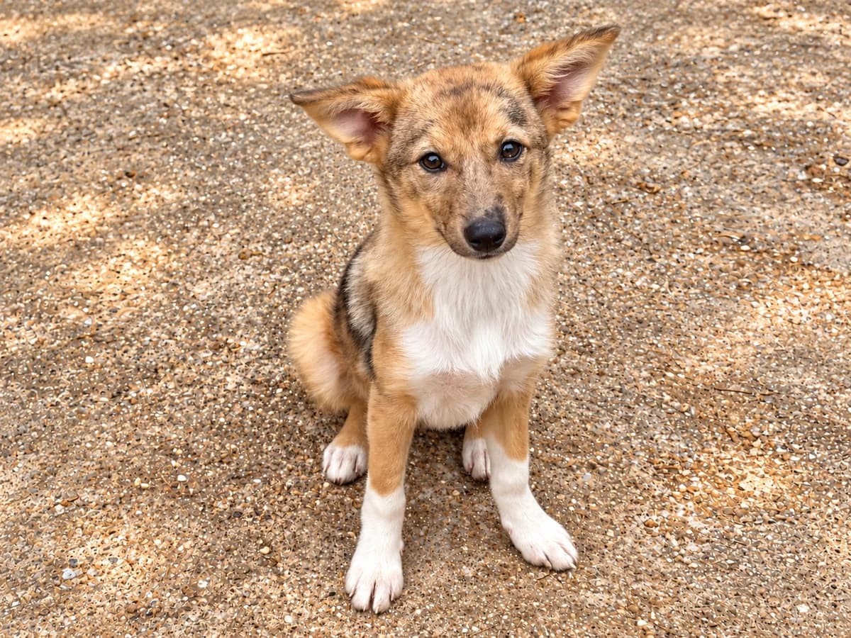 Mica, female puppy Mixed Breed for adoption at Tierrettung International e.V.