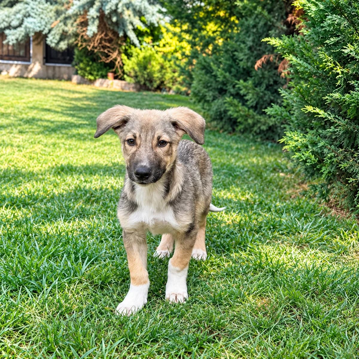 Benji, male puppy Mixed Breed for adoption at Tierrettung International e.V.