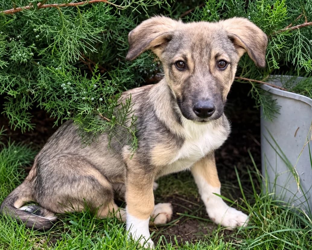 Benji, male puppy Mixed Breed for adoption at Tierrettung International e.V.
