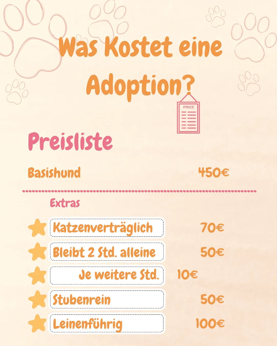 „Preisliste“, Mixed Breed for adoption at Tierschutzverein Hundehilfe Hinterland e.V.