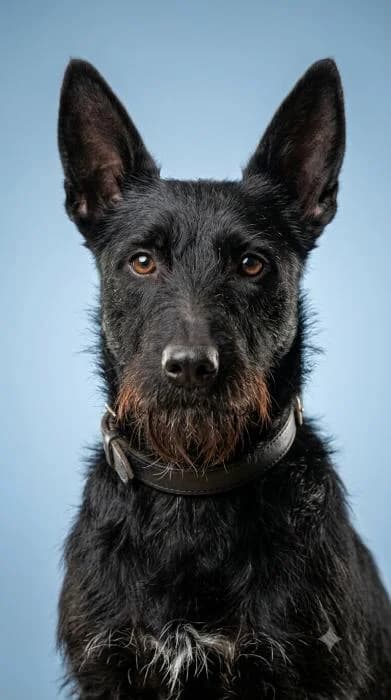 Negra, female 4yo Podenco for adoption at Adopciones La Madrilena, Madrid